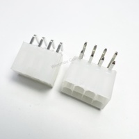 5569-8AW connecteur automatique pas de 4.2mm 2 broches en-tête femelle à Angle droit Molex 5557/5559/5566/5569 prise d'alimentation de carte mère