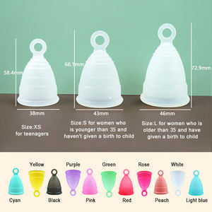 Coppetta Mestruale Feminy <span class=keywords><strong>Care</strong></span> in Silicone Medicale, Comoda e Riutilizzabile, Prezzo di Fabbrica, Alta Qualità - Product Image 4