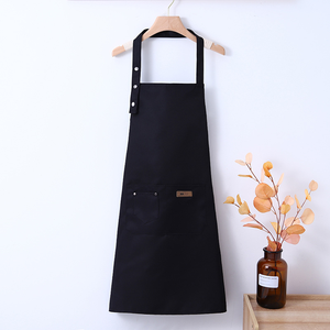 Delantal de trabajo sin mangas a cuadros de alta calidad personalizado al por mayor, kit de delantal industrial impermeable para chef, estilista, uniforme de trabajo. - Product Image 3