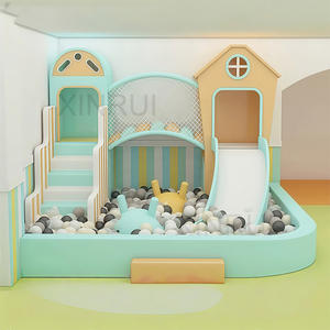 Blok dan bola busa empuk aman tingkat komersial untuk balita area bermain lembut di perawatan Hari dan Prasekolah - Product Image 5