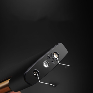 Encendedor potente y eficiente, a prueba de viento, con patrón personalizado, pequeño chorro de llama roja - Product Image 6