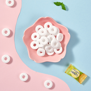 DACOOLA D01 Bonbons sans sucre à la menthe multicolores en sachet/boîte en étain/plastique personnalisé avec logo, certifiés Halal - Product Image 4