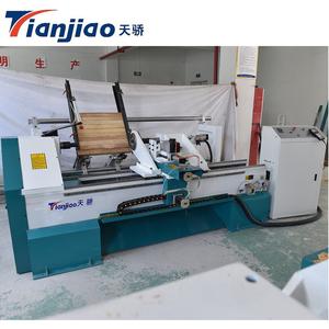 Machines à bois CNC à axe unique d'alimentation automatique pour la fabrication de TJ-1530AF de battes de baseball - Product Image 2