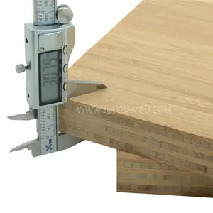 25mm dilaminasi dikarbonisasi kayu bambu vertikal penggunaan untuk meja dapur atasan