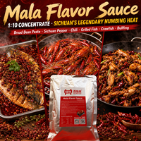Sauce aromatisée Mala pour poisson grillé et fondue chinoise |   Sauce piquante et anesthésiante authentique du Sichuan, emballage en fût/sachet/poche, vente en gros, OEM