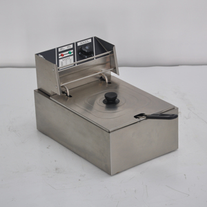 8L Single Tank Electric Deep <b>Fryer</b> Stainless Steel Electric Frying <b>Machine</b> French Fries Chicken <b>Fryer</b> - Product Image 1