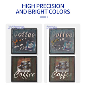 Baru A3 5070 besar 50x70cm UV Printer kecepatan tinggi otomatis meratakan Multi Nozzle Printing - Product Image 5