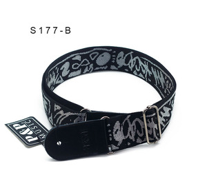 Correas de guitarra bordadas al por mayor, cinturón tejido para guitarra acústica y eléctrica con hebilla original - Product Image 4