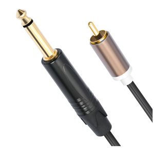 <span class=keywords><strong>Cable</strong></span> Adaptador de Audio Estéreo Dual de 1/4 Pulgada TS 6.35mm Macho a Doble RCA Macho, Canal Dual para Mezclador de DVD, Amplificador, <span class=keywords><strong>Altavoz</strong></span> - Product Image 6