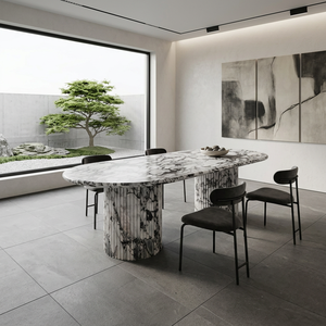 Newstar Stone Furniture Calacatta Viola Coffee <strong>Table</strong> Living Room Customized Luxury Natural Marble <strong>Elephant</strong> White Coffee <strong>Table</strong> - Product Image 5