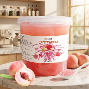 Perlas de Boba Personalizables Sin Azúcar, Múltiples Sabores, Bolas de Jugo de Frutas, Almidón de Tapioca, Las Mejores Bolas Explosivas para Té de Burbujas de China - Product Image 4