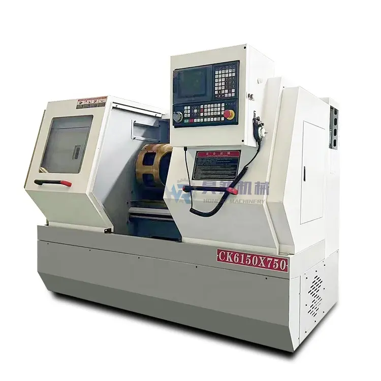 Selo Hidráulico CNC Torno CNC Inteligente Que Faz A Máquina CK6150 Torno CNC