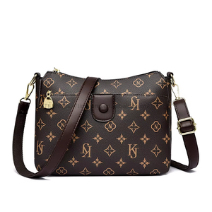 Women's Crossbody <b>Shoulder</b> Bag New Printed Two <b>Straps</b> Zipper Closure Polyester PVC Fall Trendy Mom Handbag Chic Tanjing - Product Image 5