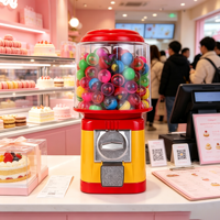 Distributeur de jouets en capsules à monnayeur, sans entretien et facile à utiliser, en acrylique, pour petites entreprises