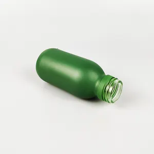 फार्मास्युटिकल ग्रेड 90 मिलीलीटर 3 ऑउंस हरे रंग की कांच की बोतल पैकेज ग्लास गोली की बोतल सीआरसी ढक्कन के साथ दवा की कांच की बोतल