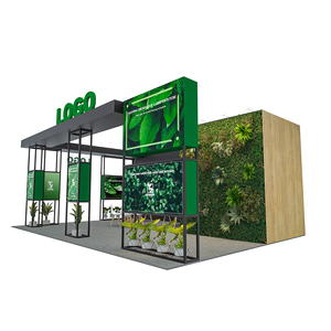 Tùy chỉnh 20x30ft Chất lượng cao kim loại nhôm triển lãm đứng thiết kế mới cho triển lãm thương mại đứng - Product Image 6