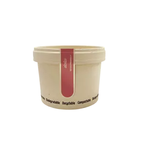 意大利特雷维索朗姆酒风味提拉米苏传统甜点，包装在杯子中，高品质冷冻产品