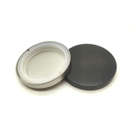 Ventes Flash Usine : Couvercle en Fer Blanc 75mm pour Pot à Bougie, Couvercle Métallique Effet Miroir Électroplaqué pour Bougie