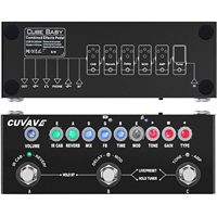Pédale de guitare multi-effets Cube Baby avec Delay Chorus Phaser Reverb - Accessoire d'instrument de musique