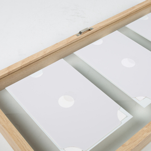 Khung ảnh gỗ ghép ba tấm, sản xuất tại Trung Quốc, bán buôn, dùng trang trí tường - Product Image 6