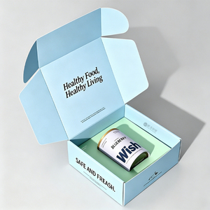 Boîtes en carton ondulé personnalisées écologiques certifiées FSC pour l'expédition de compléments alimentaires, de vitamines et de comprimés de calcium - Product Image 4