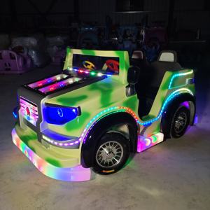 Wobeiqi Offres Spéciales extérieur intérieur amusement parki marche kiddie manèges en fibre de verre voiture de police manèges à vendre - Product Image 2