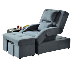 เก้าอี้นวดเท้าไฟฟ้าหุ้มหนังพร้อมฟังก์ชั่นทำความสะอาดหู-ดีไซน์เรียบง่ายทันสมัย รุ่น 808 - Product Image 4