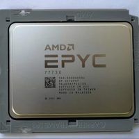 Prosesor AMD CPU Milan-X 7773X 2.20GHz 64-Core 768MB 280W SP3 CPU 7313 7343 7373X 7473X 7573X 7763 Tidak Terkunci Tersedia