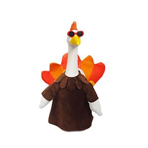 Tenue de Noël pour statue de canard de jardin de 23 pouces, personnalisée avec impression OEM pour la fête des fêtes - Product Image 6