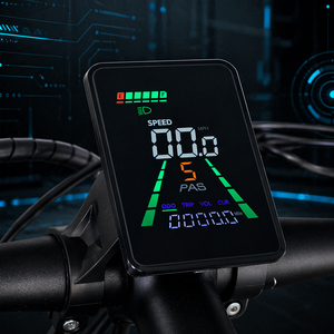 Ordenador electrónico inteligente y colorido para <span class=keywords><strong>bicicleta</strong></span>, de fabricación original, económico, con soporte para manillar, resistente al agua IP67, pantalla LCD para <span class=keywords><strong>bicicleta</strong></span> eléctrica. - Product Image 6