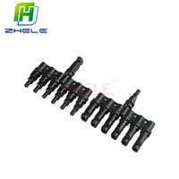 Connecteur de câble de panneau solaire T2 T3 T4 T5 T6 Type T 1500V Photovoltaïque IP67 PV 6 en 1 30A 50A