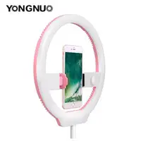 YONGNUO YN128 Camera Photo Studio Phone Video 128 LED Ring Light 3200K-5500K Photography Dimmable Ring Lamp For 7/7 plus