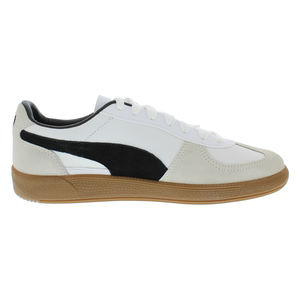 Puma Palermo <b>Leather</b> Womens <b>Shoes</b> Color: <b>White</b>/Vapor Grey/Gum | 100% Authentic - Product Image 3