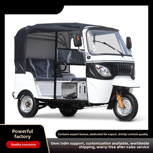 Tuk Tuk Bajaj Taxi 2026 de 200cc a Gasolina para Pasajeros, Triciclo de 3 Ruedas - Product Image 2