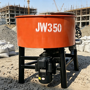 Malaxeur vertical 350L, mini malaxeur à béton portable à agitation forcée 9m³/h 4kW pour la production de blocs préfabriqués OEM - Product Image 2