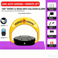 Verrou de stationnement intelligent OAL avec télécommande pour levage de voiture, bloqueur automatique de haute qualité, avec batterie au lithium rechargeable et télécommande, garantie 1 an