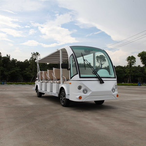 Voiture électrique de tourisme à 4 roues, 8, 11, 14 ou 17 places, véhicule de patrouille pour visites de parcs - Product Image 2