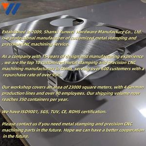 YW donanım derin konut tüp 2.5mm paslanmaz çelik halka kutu Metal damgalama derin çekme kap parçaları - Product Image 6