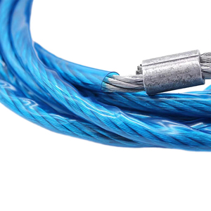 Yüksek mukavemetli paslanmaz çelik kanca pürüzsüz yüzeyli dayanıklı sentetik çekme kablosu - Product Image 3