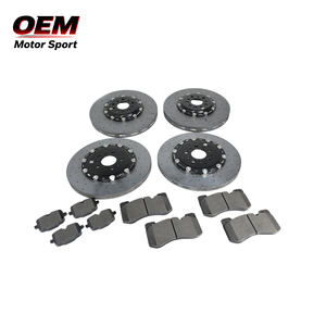 High-Carbon Two-Piece <b>Brake</b> Rotors: Bolt-On Large <b>Brake</b> Kit Designed Specifically for Fiat SEDICI, DOBLO, and CROMA 405mm 380mm - Product Image 2