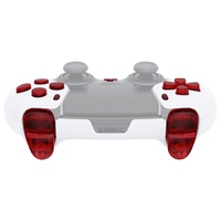 Kit de boutons de remplacement rouge clair eXtremeRate L1 R1 L2 R2 Clé de bouton de déclenchement pour contrôleur PS5 Dualsense Edge