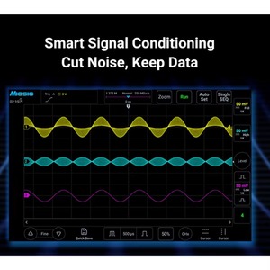 Nuovo Set Valigia Micsig MHO14-100/MHO14-200, Oscilloscopio Digitale 100MHz/200MHz, Larghezza di Banda 1GSa/s, Frequenza di Campionamento 12Bit - Product Image 4