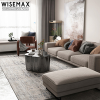 WISEMAX FURNITURE Italie Meubles de salon de luxe Table basse en métal Table basse en acier inoxydable doré Table à thé
