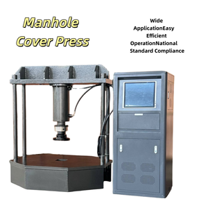Máquina Electrónica Computarizada para Pruebas de Compresión de Tapas de Alcantarillas de Hormigón con 1 Año de Garantía - Product Image 3