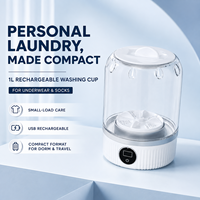 Mini Lave-linge Portable Sans Fil Nouveau Modèle Petit Automatique pour Sous-vêtements et Bas