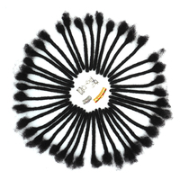 Extensions de dreadlocks au crochet KAMA Afro 100% cheveux humains Remy brésiliens pour femmes/hommes noirs