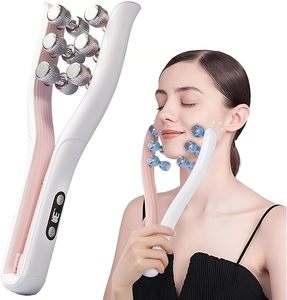 Rodillo Masajeador Facial en V de 12 Ruedas para Eliminar la Papada y Antiarrugas - Product Image 2