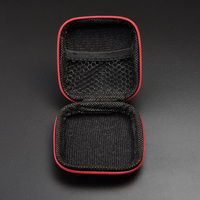 Boîte de rangement carrée pour casque, housse de protection résistante à la compression, support léger pour équipement audio pour écouteurs