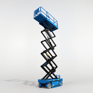 Gunting listrik 4-18m, meja angkat gunting hidrolik baterai 450KG/300KG untuk konstruksi kualitas bagus - Product Image 6