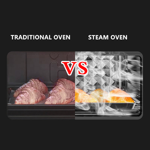 Oven Penggorengan Udara Uap 30L 1800W Grosir, 18 Preset, Kontrol Sentuh Digital, Oven Pemanggang Konveksi untuk Dapur Keluarga - Product Image 5